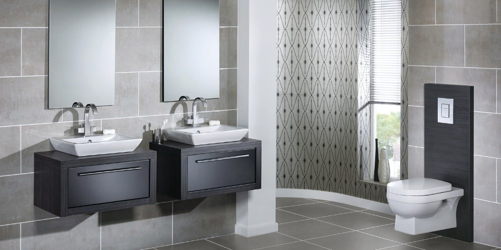 i-Line Modular Midnight Grey Gloss and Black Linear