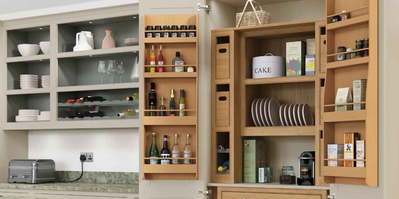 Mereway, English Revival, Signature Collection Built-In Pantry