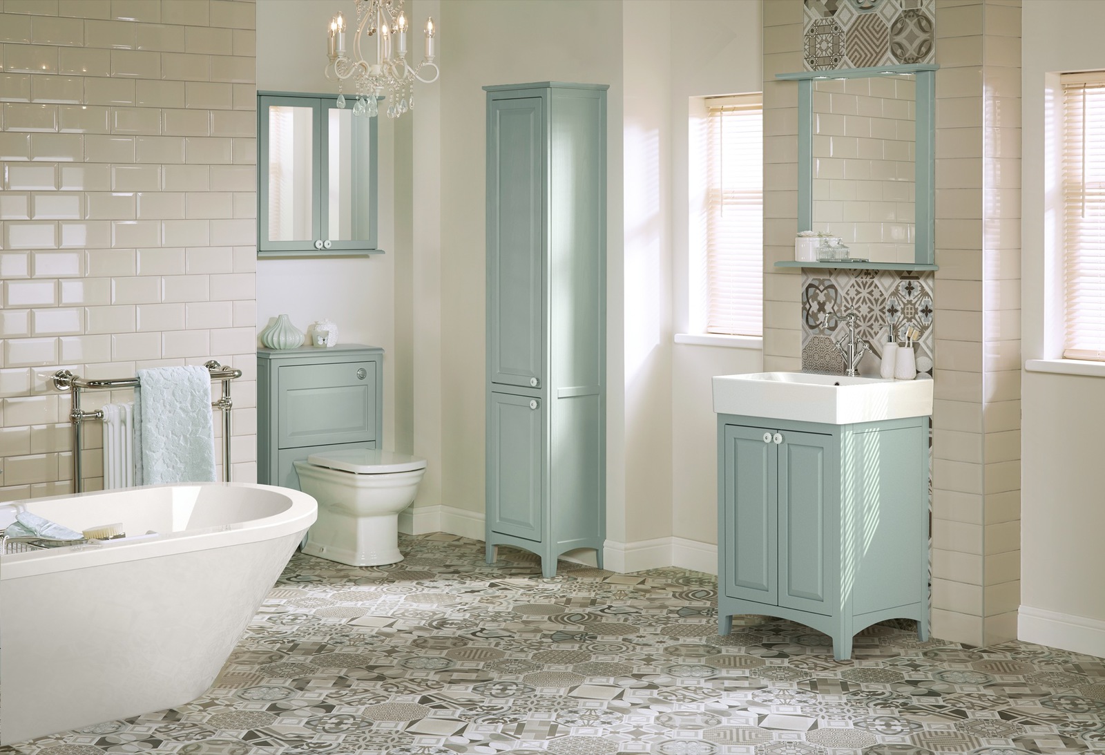 Downton Classical English Duck Egg