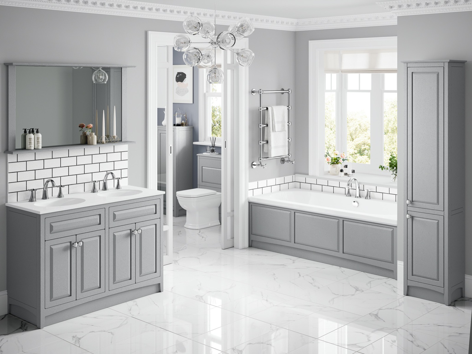 Downton Classical English Pebble