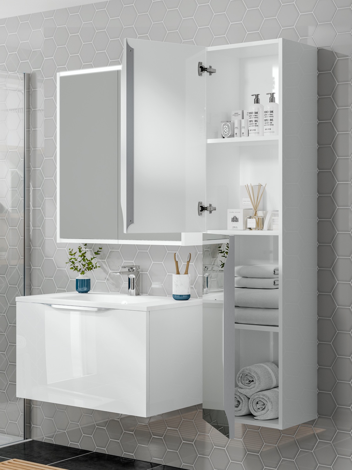 Halo Daisy White Gloss Cameo