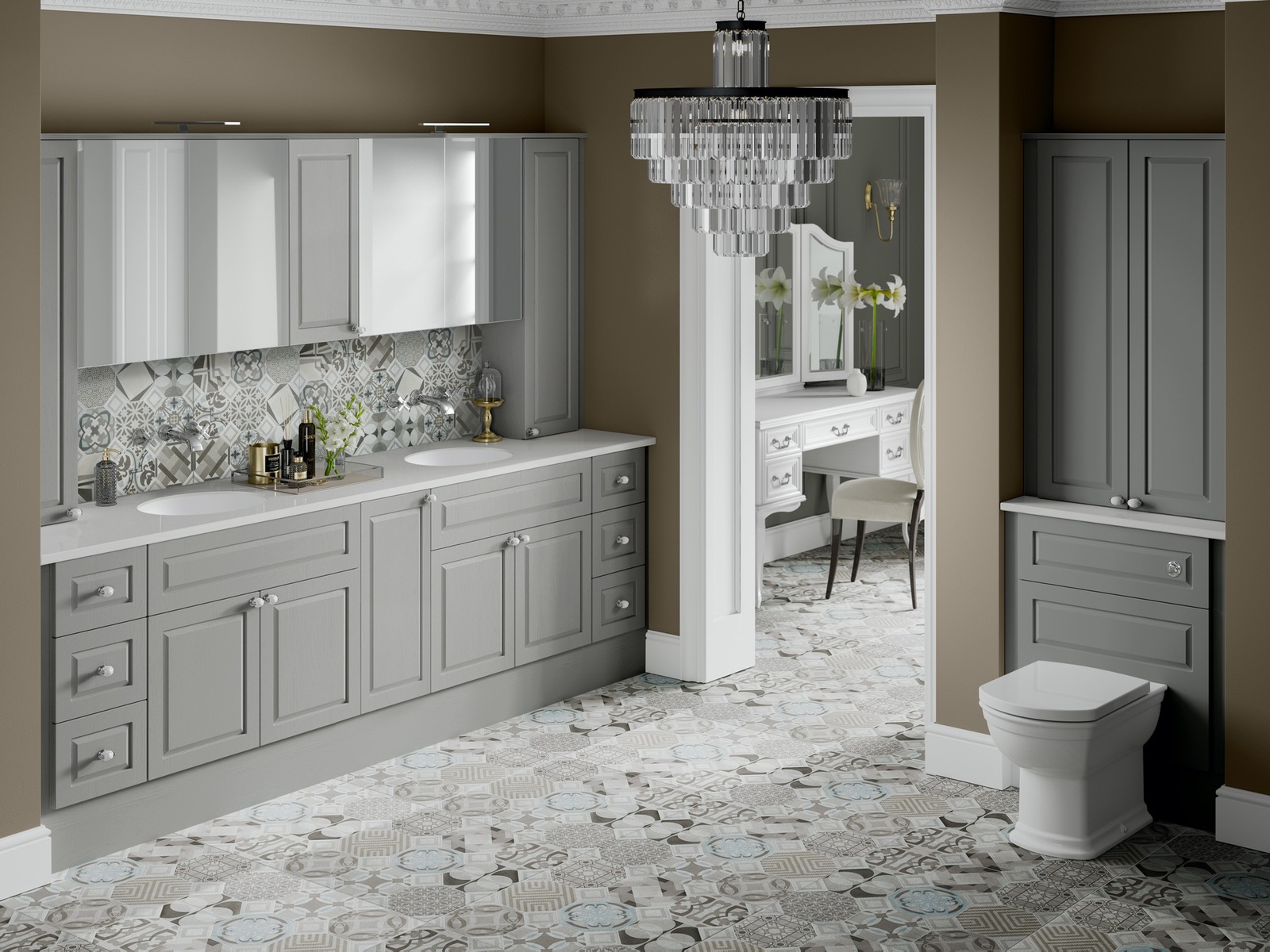 Original Fitted Amelia English Pebble