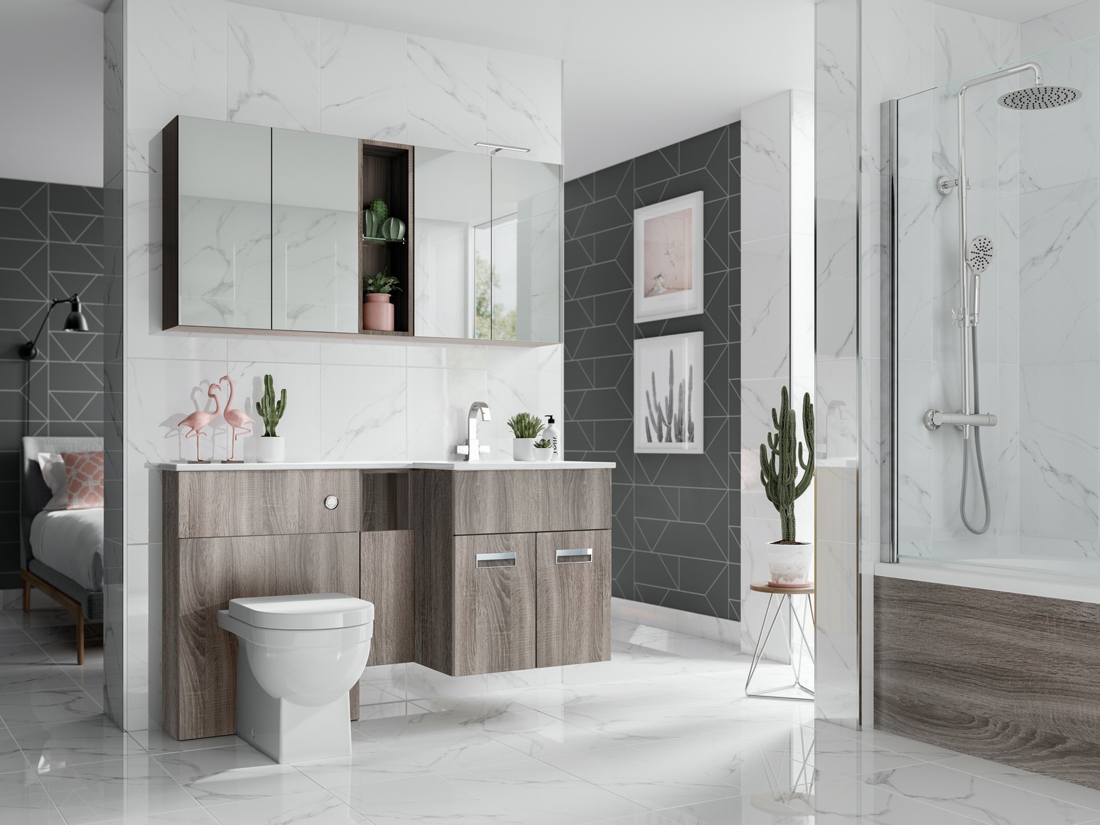 Original Fitted Bella Durham Oak