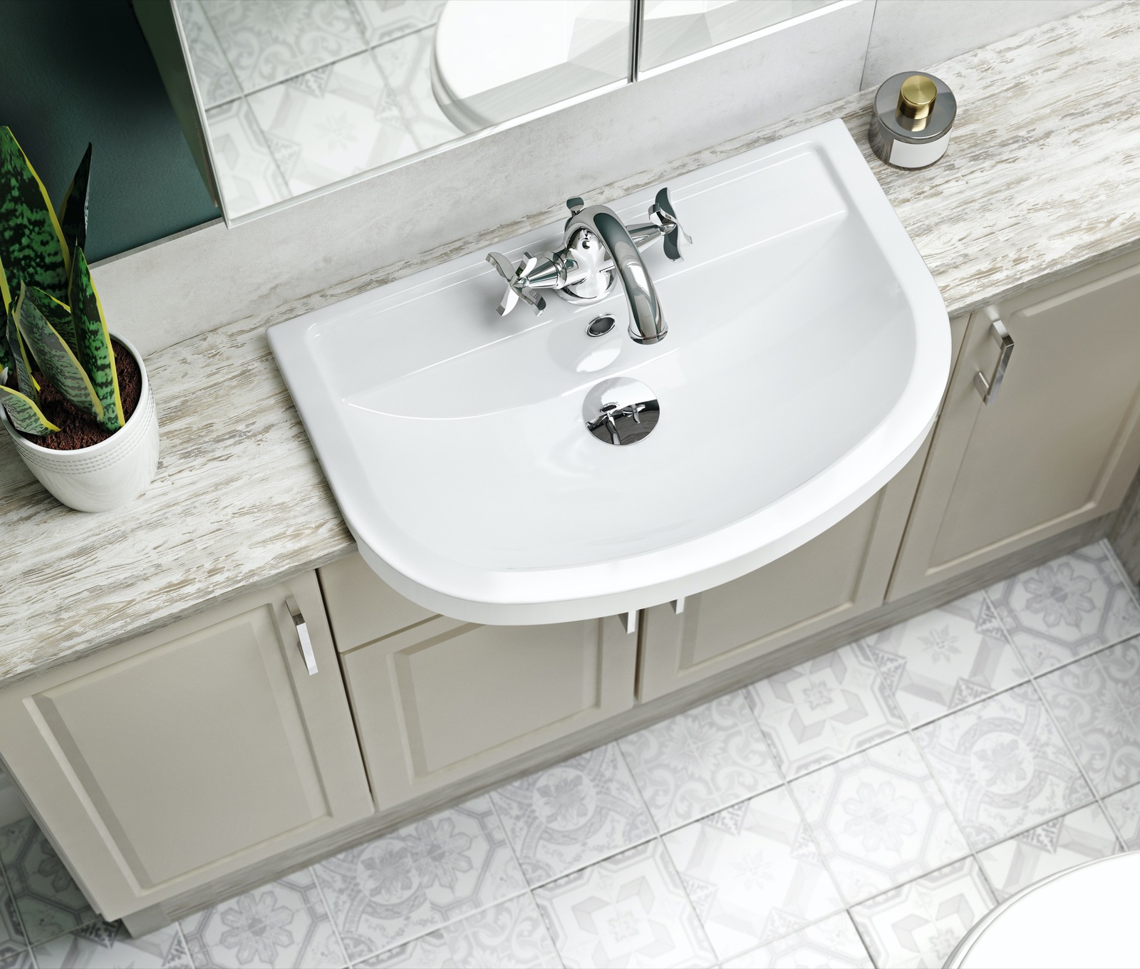 Original Fitted Clara Latte and Coastal Oak Cameo