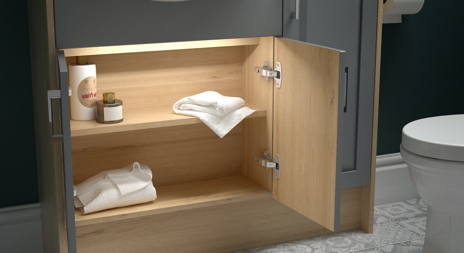 Original Fitted Eton Oak Internals