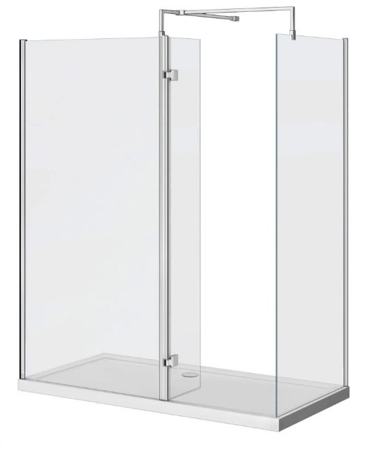 Shower replaces bath footprint